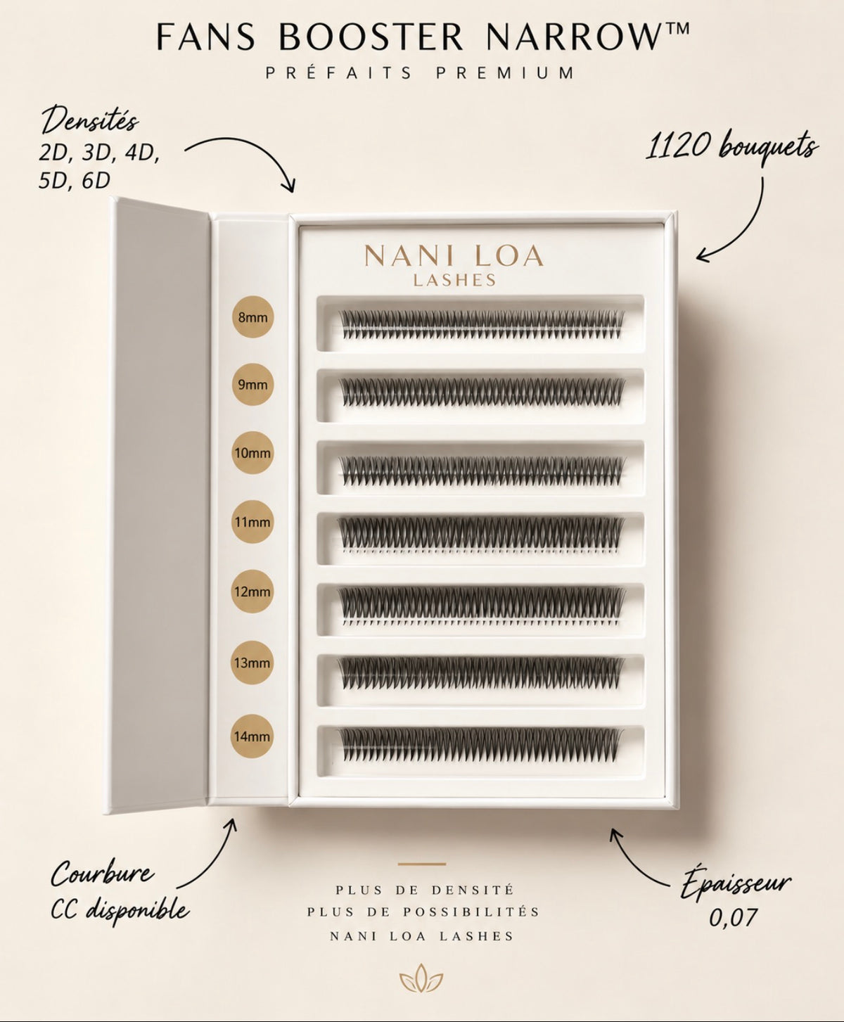 FANS BOOSTER  Narrow – 1120 Fans